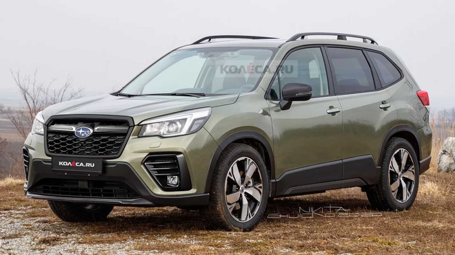 Forester là mẫu xe bán chạy nhất của Subaru tại thị trường Mỹ năm 2020