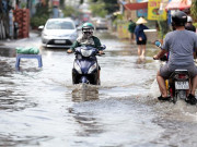 Tin tức trong ngày - Đường ở TP Thủ Đức ngập cả ngày, dân “bơi” trong nước bẩn dù trời không mưa