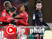 Bóng đá - MU sẽ đứng thứ mấy nếu thua Liverpool, Man City muốn giải cứu Hazard (Clip 1 phút Bóng đá 24H)