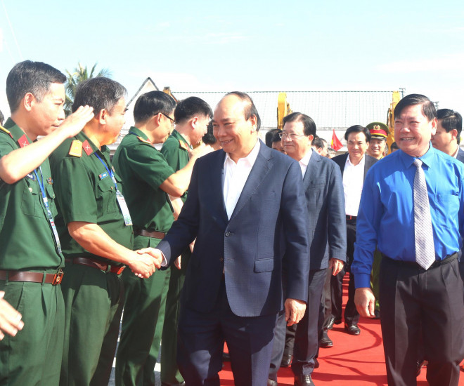 Thủ tướng Nguyễn Xuân Phúc dự lễ khởi công