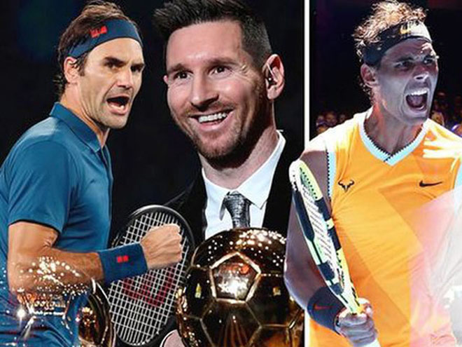 Messi ngợi ca cả Federer và Nadal