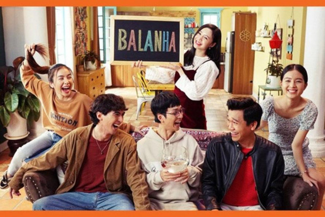Phim "Nhà trọ Balanha" thu hút khán giả bởi chất trẻ trung, tính hài hước của những người trẻ.