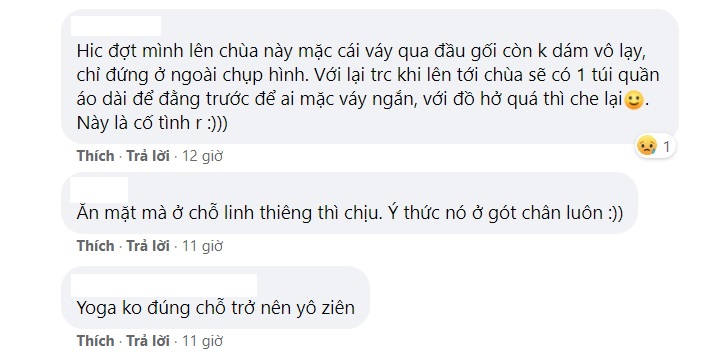 Cư dân mạng lên tiếng về cách ăn mặc không phù hợp của nhóm phụ nữ trên.