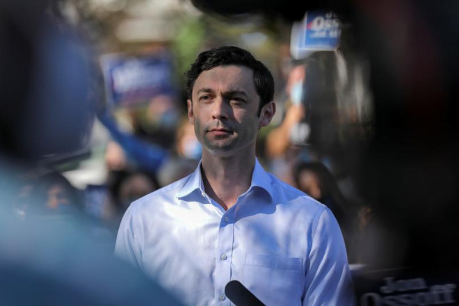 Ứng viên đảng Dân chủ Jon Ossoff. Ảnh: Reuters