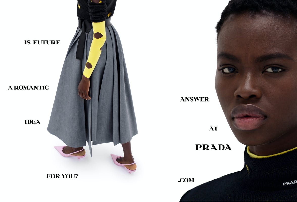 Chiến dịch thời trang Xuân Hè 2021 của Prada: Khi con người trò chuyện cùng máy móc - 1