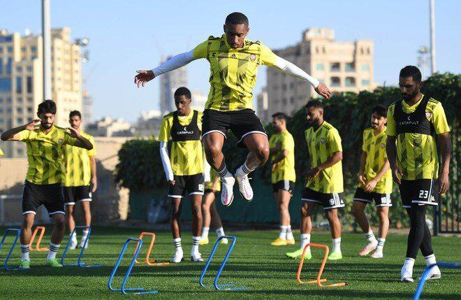 Đội tuyển UAE đang hội quân, tập luyện chuẩn bị cho các trận đấu vòng loại World Cup 2022