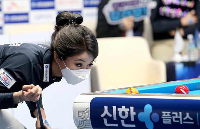 Nữ cơ thủ Kim Ga Young thể hiện đẳng cấp không kém cạnh đồng nghiệp nam