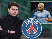 Bóng đá - PSG chèo kéo siêu tiền đạo Man City, &quot;giúp&quot; Mourinho đón SAO bự từ Inter