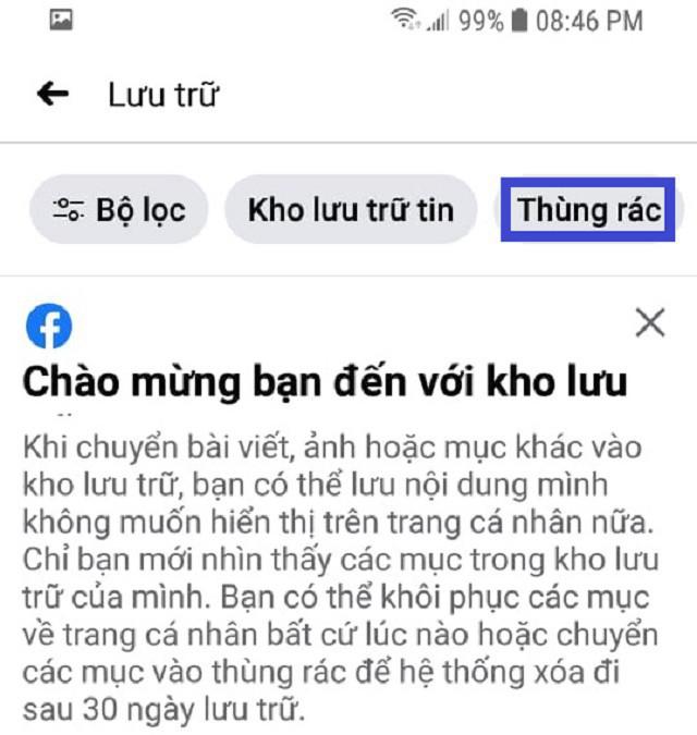 Hướng dẫn khôi phục bài viết đã xóa trên Facebook - 4