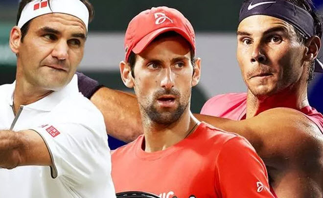 "Big 3" tennis Federer, Djokovic, Nadal đang cạnh tranh Grand Slam gắt gao