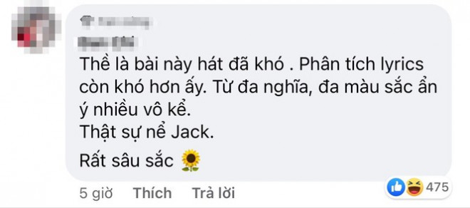 Jack thường được biết đến như một "người chơi hệ lyrics" với những từ ngữ Hán - Việt độc đáo...