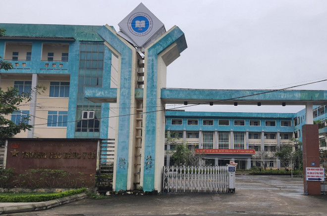 Trường CĐ Y tế Quảng Nam, nơi ông Hùng làm việc