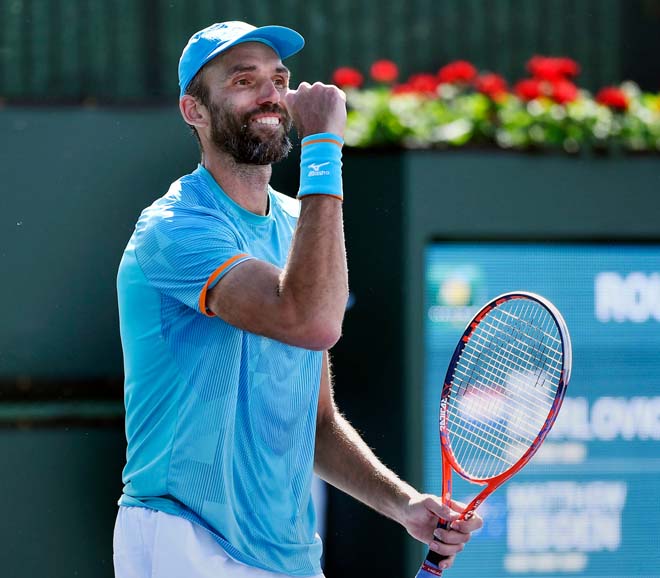 Ở tuổi 42, Ivo Karlovic vẫn miệt mài thi đấu