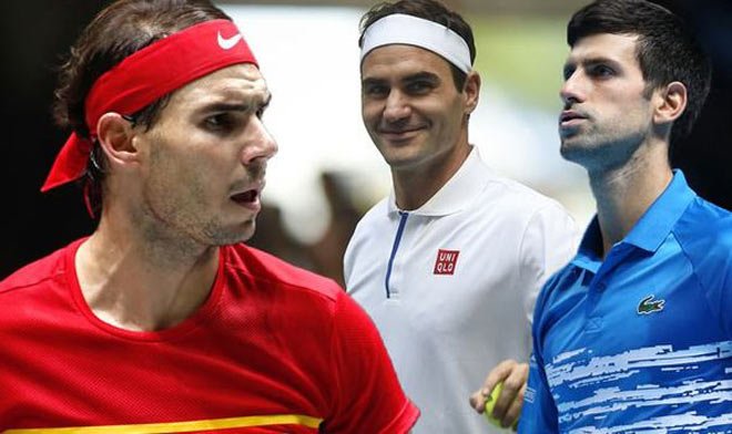 Nadal bị chê đánh sân cứng kém hơn Djokovic, Federer