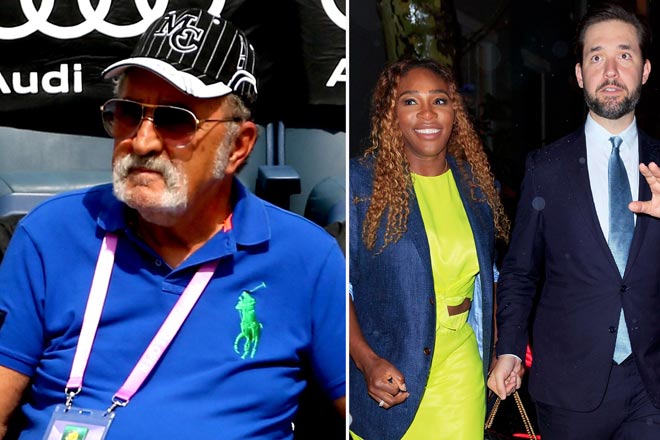 Chồng của Serena Williams "phản pháo" sâu cay với Ion Tiriac