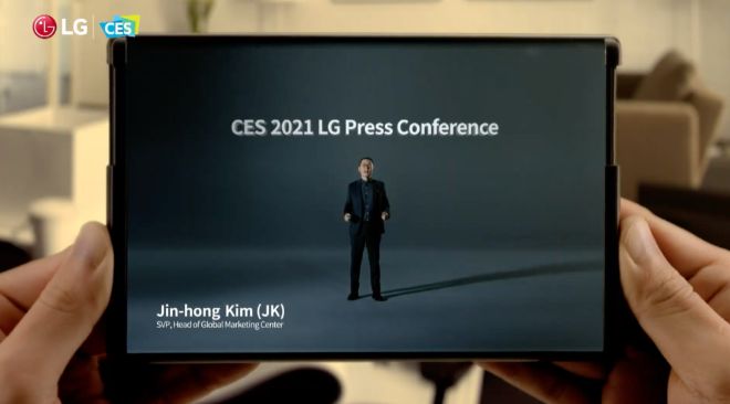 LG lại phô diễn mẫu điện thoại khiến Samsung khó chịu - 1