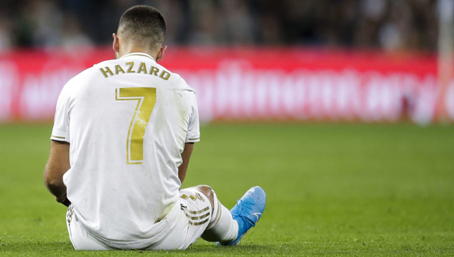 Nỗi thất vọng tràn trề của Real Madrid mang tên Eden Hazard