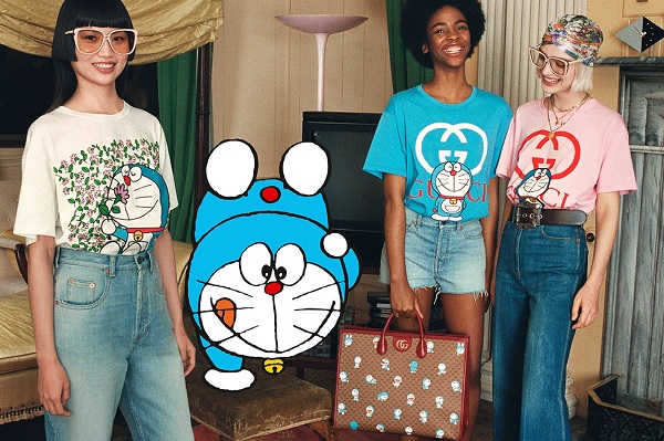 Đến lượt mèo máy Doraemon bước vào thế giới thời trang cùng Gucci - 2