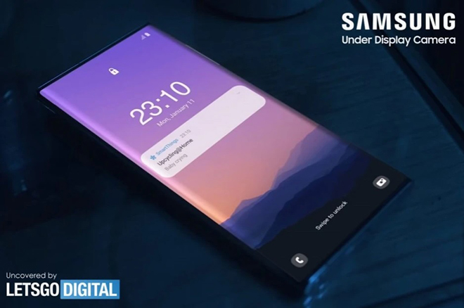 Galaxy Note 21 Ultra sẽ có thiết kế camera selfie ẩn dưới màn hình?