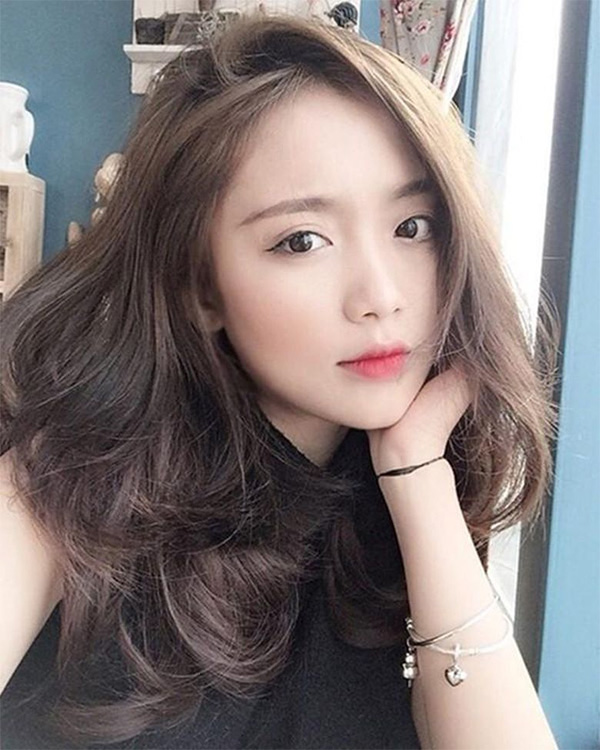 Những kiểu tóc ngang vai đẹp tự nhiên được yêu thích nhất năm 2021 - 21