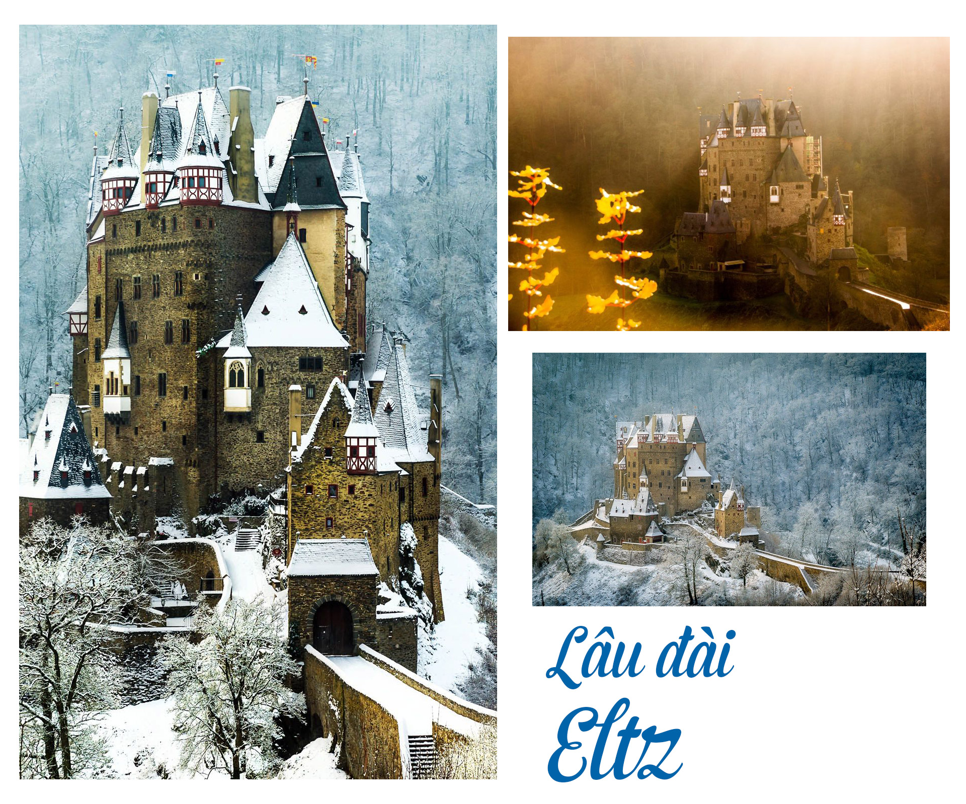 17 lâu đài cổ tích châu Âu đáng đến thăm vào mùa đông - 6