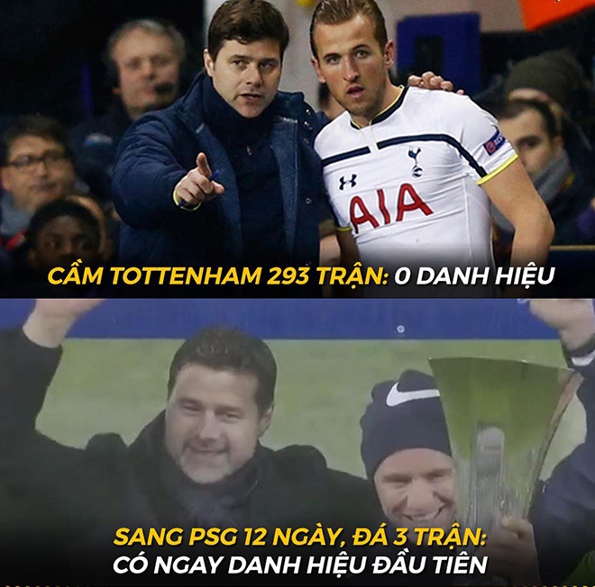 Chia tayy Tottenham HLV Pochettino có ngay danh hiệu.