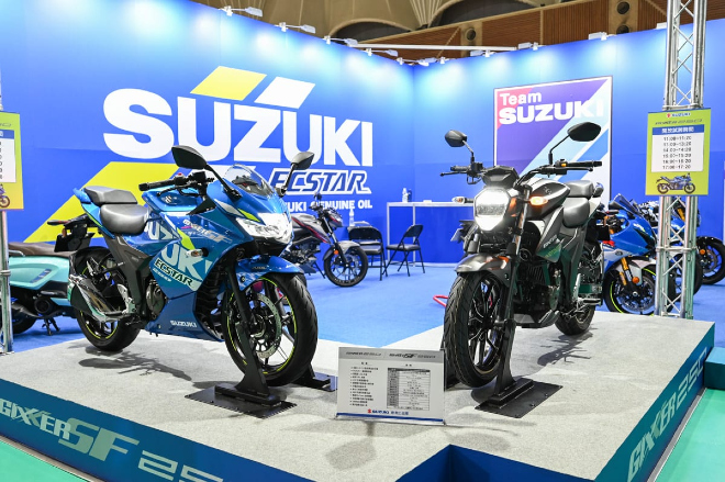 2021 Suzuki Gixxer SF 250 và Gixxer 250.