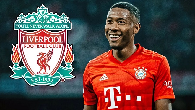 Liverpool từ bỏ thương vụ Alaba