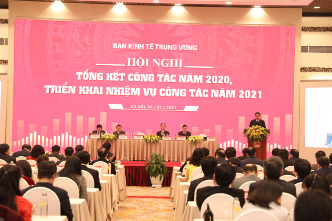 &#34;Tổng kết công tác năm 2020, triển khai nhiệm vụ công tác năm 2021” của Ban kinh tế Trung ương - 1