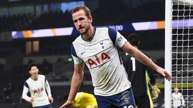 Harry Kane tỏa sáng nhưng không thể giúp Tottenham giành 3 điểm