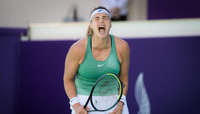 &nbsp;Aryna Sabalenka có khởi đầu hoàn hảo ở mùa giải quần vợt năm nay
