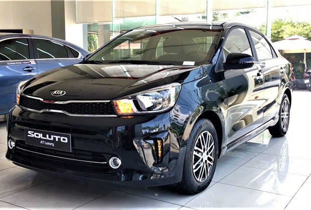 KIA Soluto AT Luxury bản màu đen