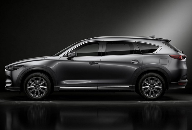 Hình dáng ngoại thất Mazda CX 8