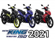 Thế giới xe - 2021 Yamaha MX King 150 ra mắt, không nâng cấp 155 VVA