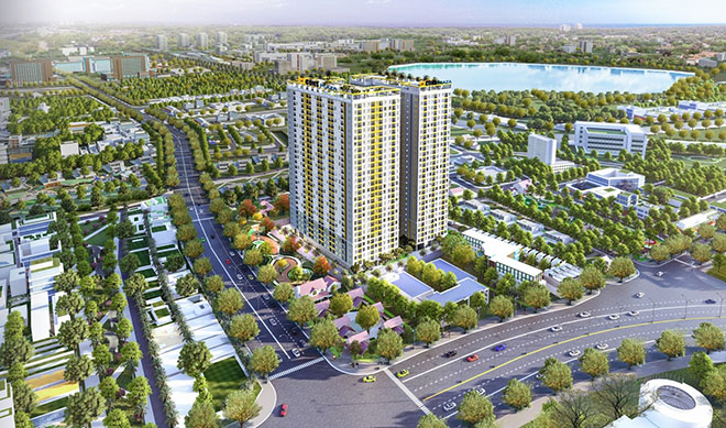 Bcons Plaza tọa lạc vị trí đắc giá của khu vực