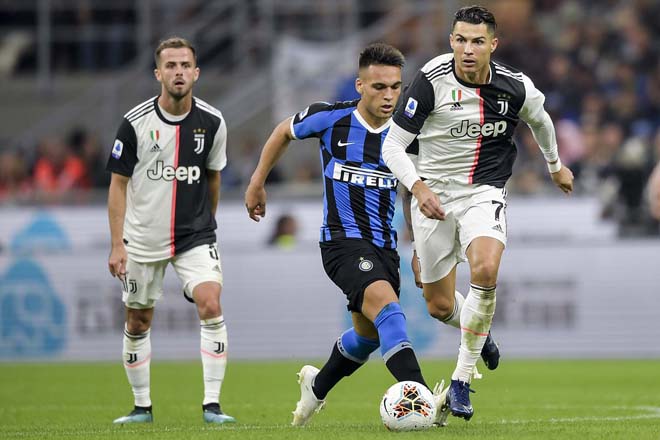 Đại chiến Juventus (áo trắng đen) và Inter hứa hẹn sẽ rất hấp dẫn