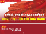 Tin tức trong ngày - Infographic: Hoàn tất công tác chuẩn bị nhân sự trình Đại hội XIII của Đảng