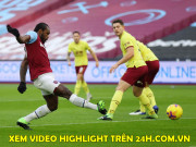 Bóng đá - Video West Ham - Burnley: &quot;Gáo nước lạnh&quot; đầu trận, top 4 vẫy gọi