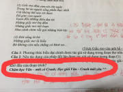 Giáo dục - du học - Cô giáo nhắn nhủ điều này trong đề kiểm tra môn Văn, ai nấy lập tức có động lực chăm học
