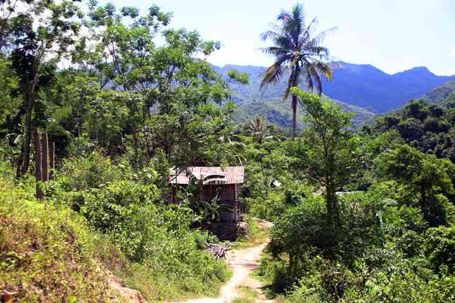 Một góc bản Pủng Bón.