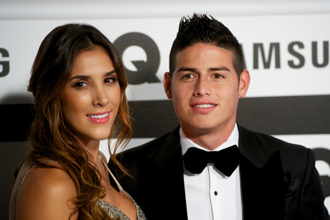 Cựu VĐV bóng chuyền Daniela Ospina từng là vợ của James Rodriguez