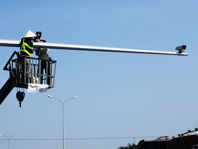 Hệ thống camera giám sát giao thông được lắp đặt trên tuyến Quốc lộ 51 đi qua Bà Rịa-Vũng Tàu