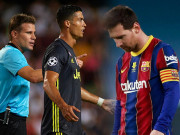 Bóng đá - Messi lần đầu nhận thẻ đỏ ở Barca, còn &quot;đại kình địch&quot; Ronaldo bị đuổi mấy lần?