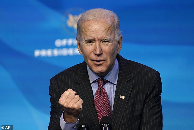 Tổng thống Mỹ đắc cử Joe Biden.