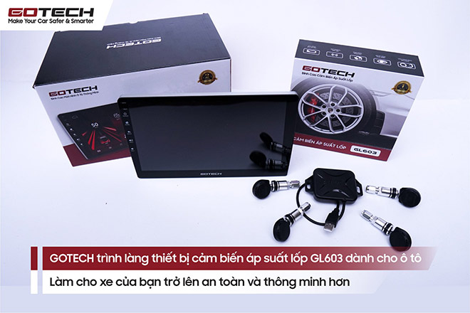 GOTECH ra mắt cảm biến áp suất lốp ôtô chính hãng giá cực tốt - 1