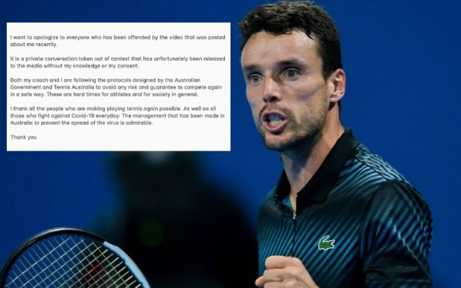 Roberto Bautista Agut xin lỗi sau sự cố "vạ miệng" về Australian Open