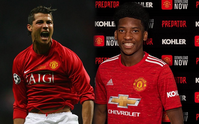 Tân binh Diallo của MU có nhiều điểm tương đồng với Ronaldo