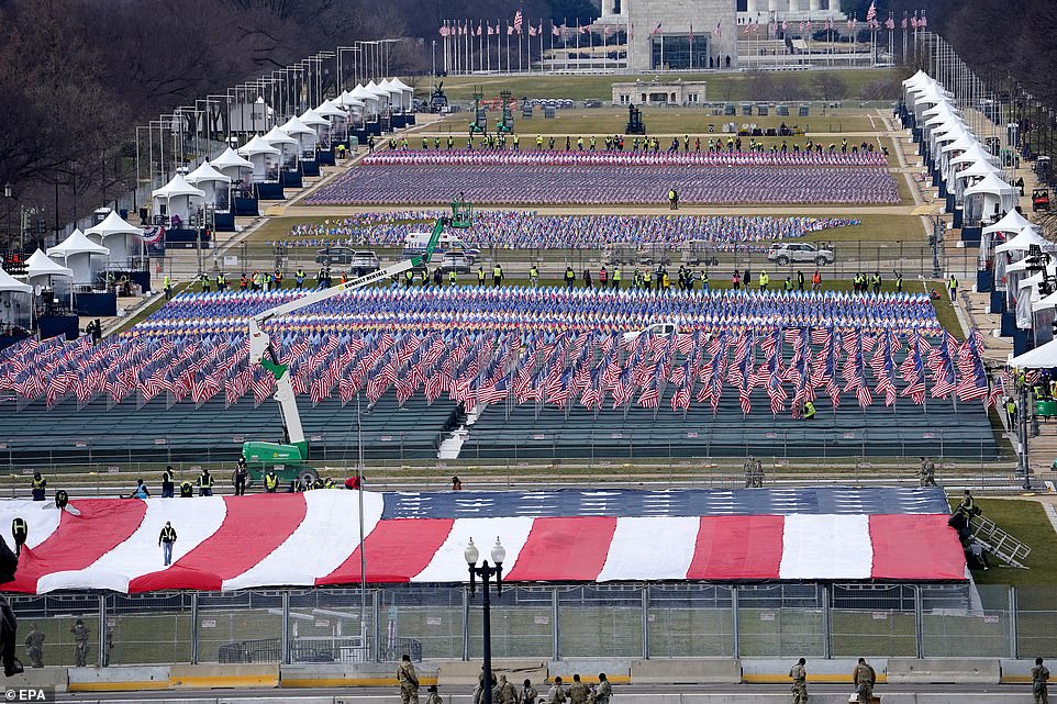 Điện Capitol nhìn từ trên cao (ảnh: Reuters)