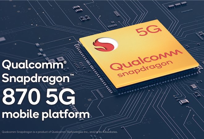 Snapdragon 870 sẽ được sử dụng trên&nbsp;các thiết bị cao cấp.