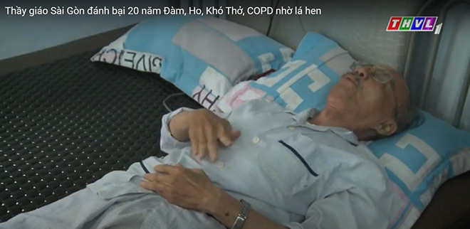 Bác San lên cơn cấp đàm, ho, khó Thở, COPD